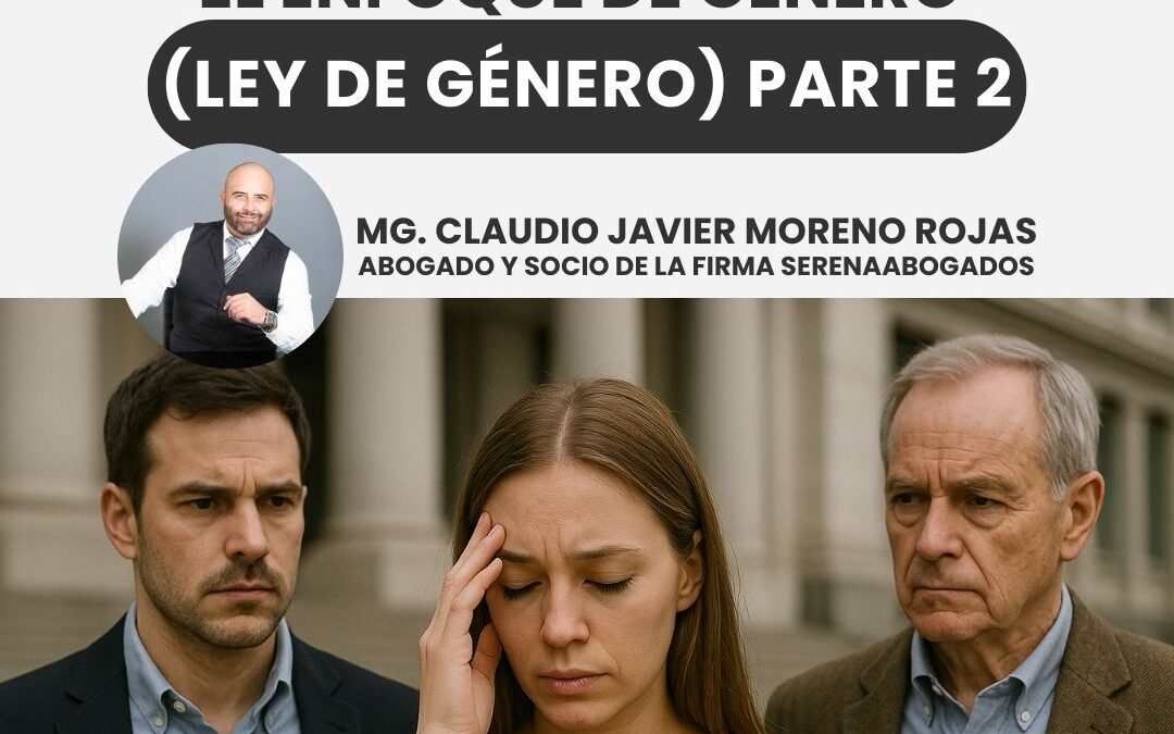 ALGUNAS REFLEXIONES SOBRE EL ENFOQUE DE GÉNERO (LEY DE GÉNERO) PARTE 2